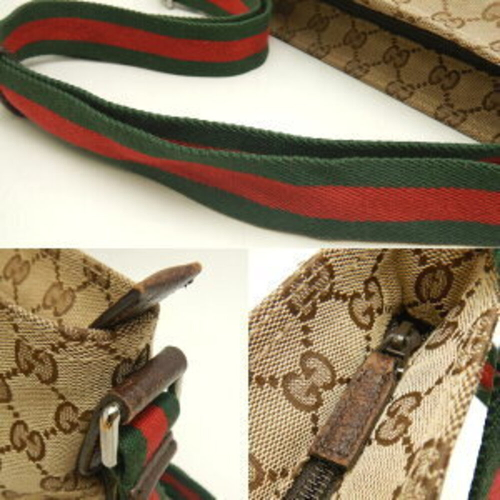 Gucci Sherry Line Shoulder Bag GG Canvas Brown - Picture 5 of 10